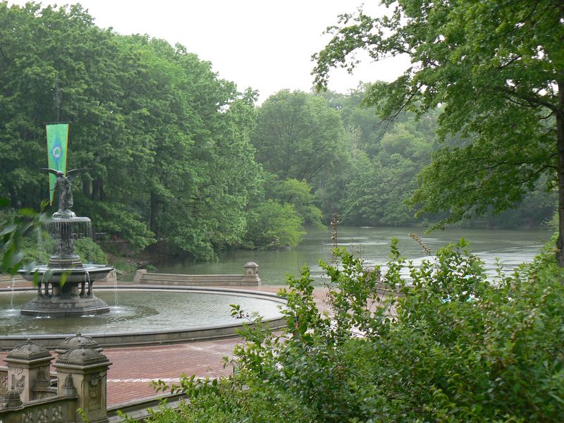 Bethesda Foutain: Bethesda Foutain and terrace